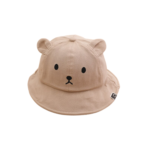 Chapeau-bob-enfant-en-forme-de-chat-mignon-présenté-sur-fond-blanc