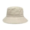 Bob chapeau pour grosses têtes couleur beige sur un fond blanc