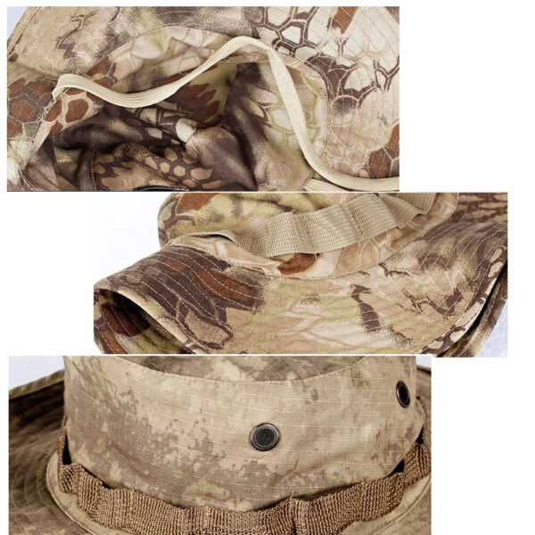 Chapeau-bob-camouflage-bouton-pression-fixation-rebords