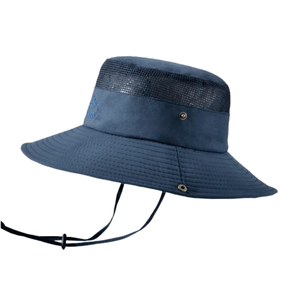 Grand bob homme version bleu fond blanc