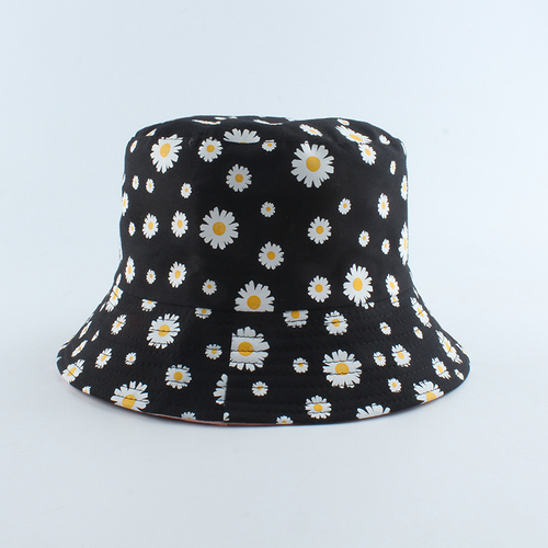 Bob-double-face-noir-motif-floral