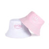 Bob-double-face-rose-et-blanc-sur-un-fond-blanc