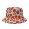 Bob-fraise-bleu-clair-sur-fond-blanc