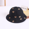 Bob-noir-motifs-petits-oursons-imprimés