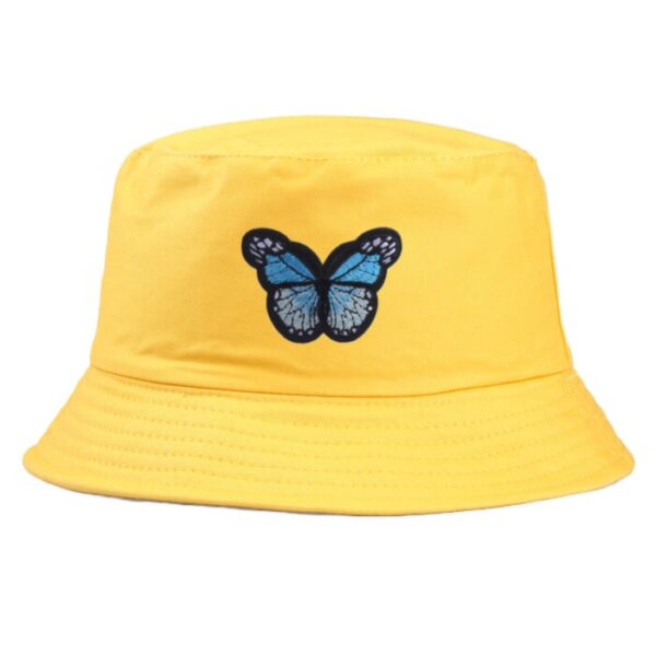 Bob-papillon-brodé-couleur-jaune-sur-un-fond-blanc