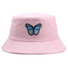 Bob-papillon-brodé-couleur-rose-sur-un-fond-blanc