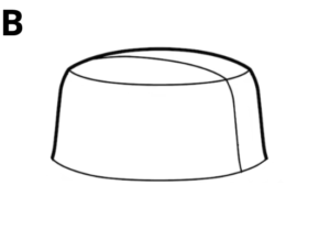 Bob-chapeau-en-dessin-calotte-avec-couture