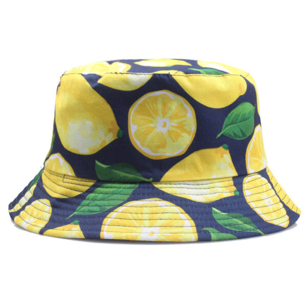 Bob-avec-citrons-imprimés-bleu-marine