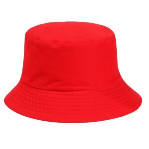 Bob-chapeau-couleur-rouge-sur-fond-blanc