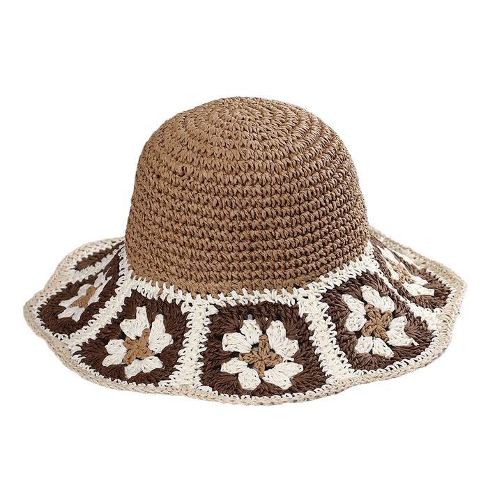 Chapeau Cowboy Homme En Paille Large Bord - Style Western été Extérieur