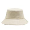 Bucket hat large couleur crème