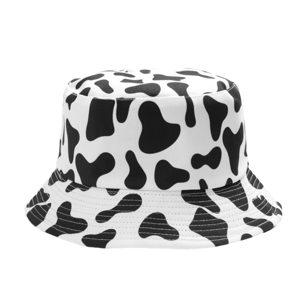 Un bob vache est présenté sur fond blanc