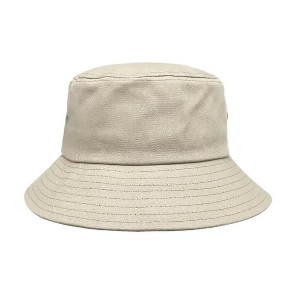 Bob chapeau large couleur beige léger