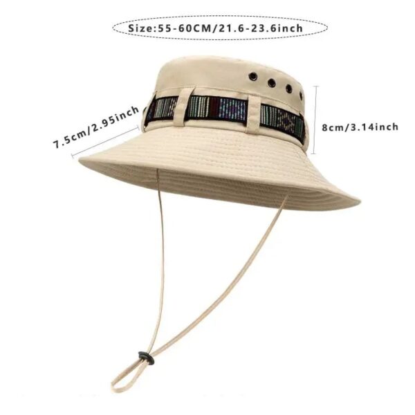 Chapeau de safari femme dimensions et cotes précisées