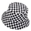 Bob réversible damier