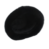 Bob chapeau simili cuir retourné