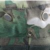 Zoom œillets d'aération sur la calotte du bob militaire