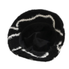 Intérieur du chapeau bob fourrure