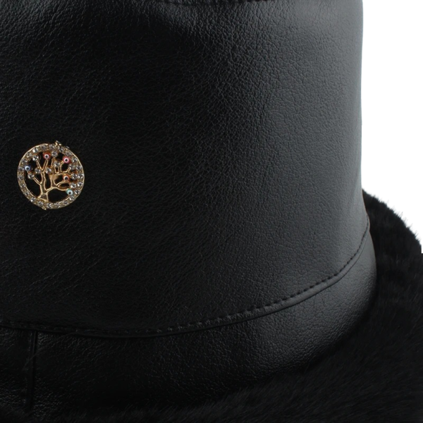 Bob Fourrure Simili Cuir