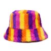 Bob fourrure multicolor