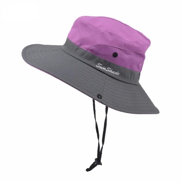 Bob avec cordelette couleur violet