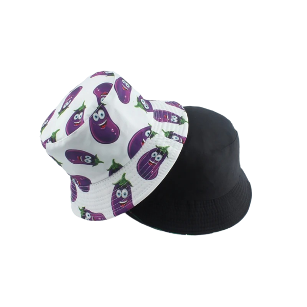 Bob chapeau aubergine