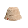 Bob chapeau en fourrure chic de couleur beige