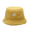 Bob jaune smiley en fourrure chaude pour hiver