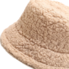 Zoom qualité de la fourrure du bucket hat