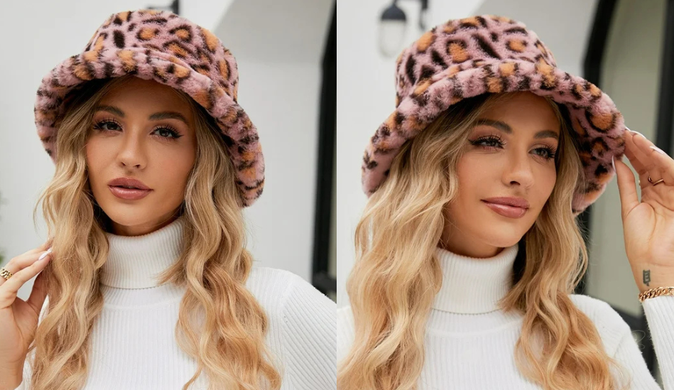 Chapeau Bob Cosaque En Fausse Fourrure Super Moelleux – Bonnet D'hiver Pour Femme – Taille Unique Réglable – Style Cosplay Et Tendance