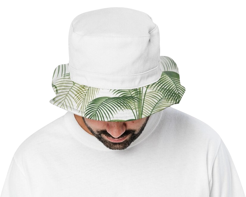 Homme portant un bob tendance