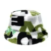 chapeau-bob-fausse-fourrure-hommes Chapeau bob en fourrure multicolore clair pour hiver